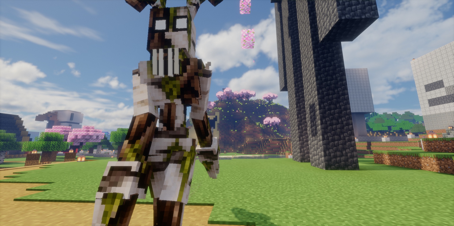 The Timbershriek closing in on the player in daylight